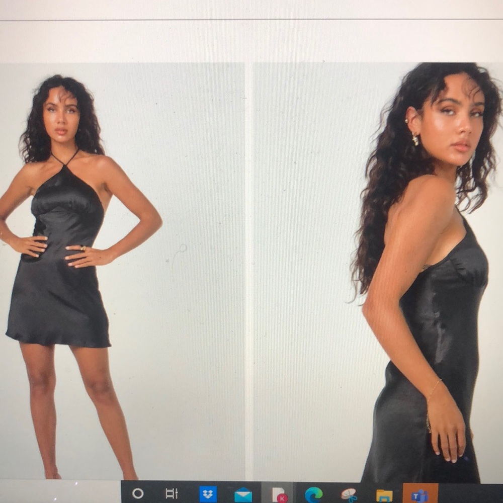 ISO PRINCESS POLLY BLACK EVIE DRESS SIZE 0 or 2